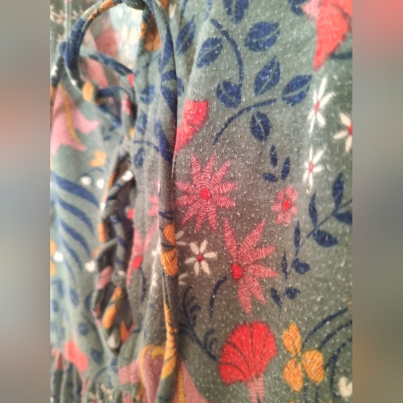 Xhiliration Rare folk print dress - Picture 5 of 9